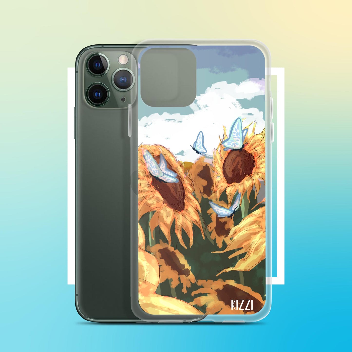 Sunflower Clear Case for iPhone®