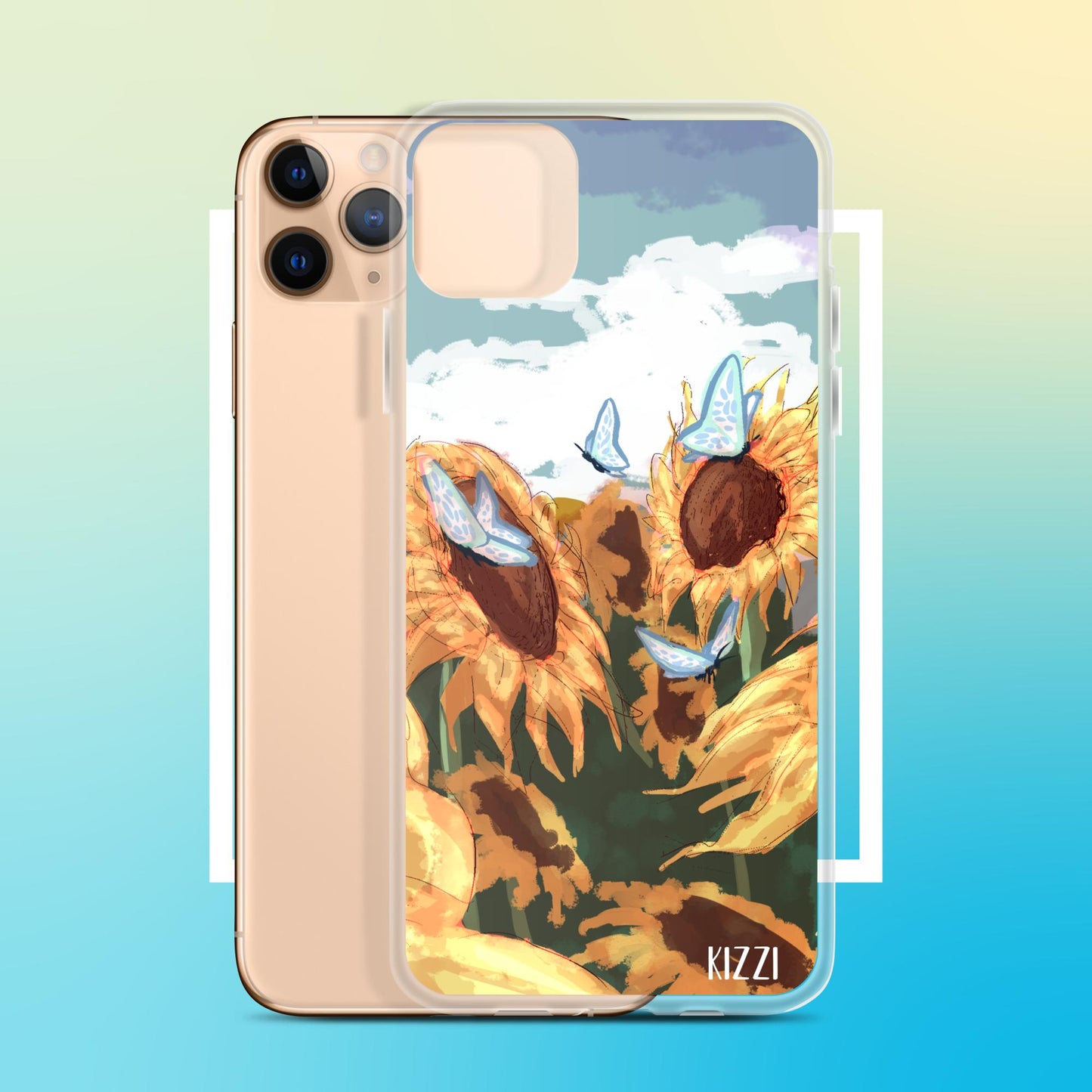 Sunflower Clear Case for iPhone®