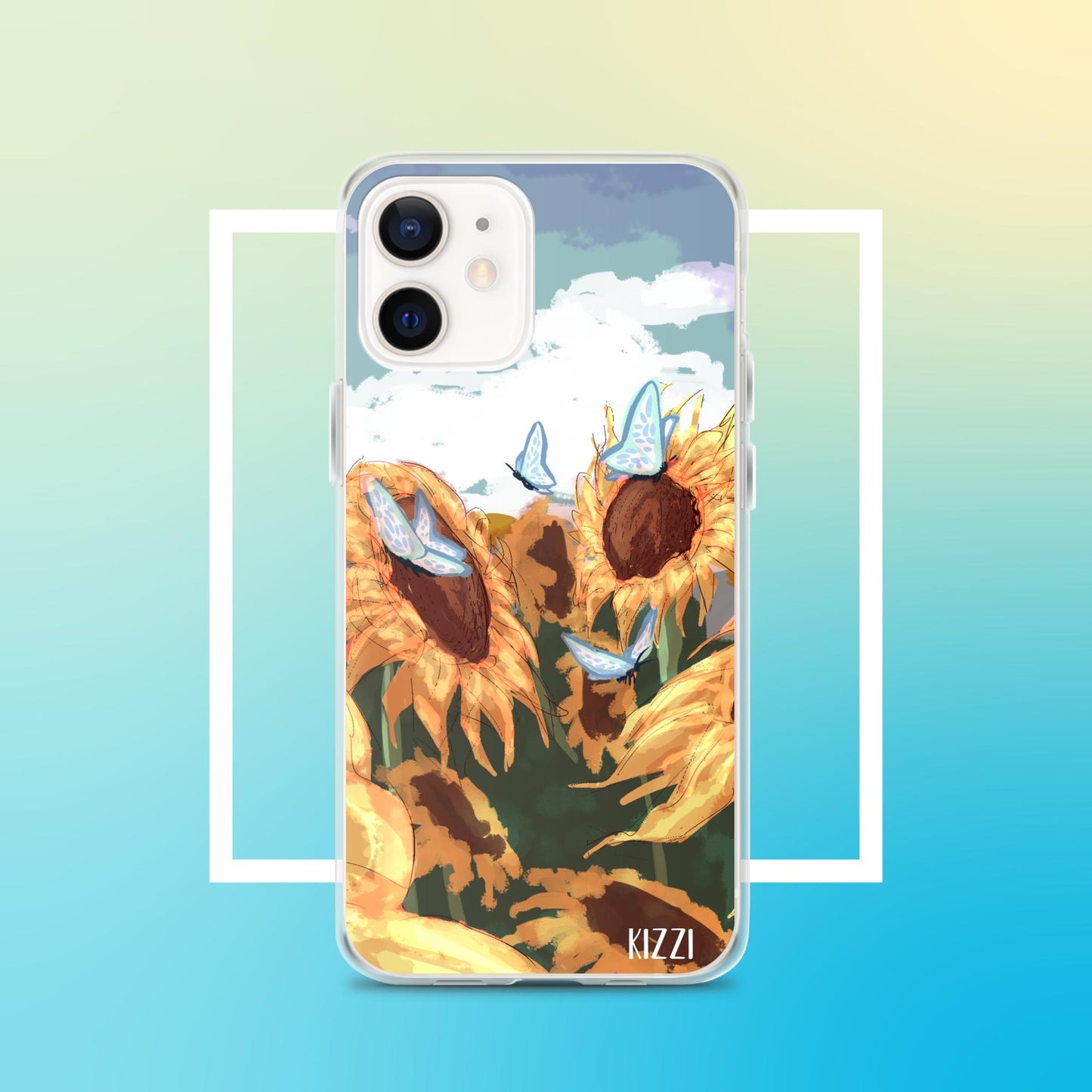 Sunflower Clear Case for iPhone®