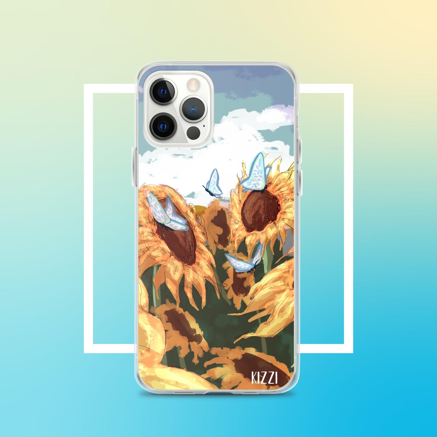 Sunflower Clear Case for iPhone®