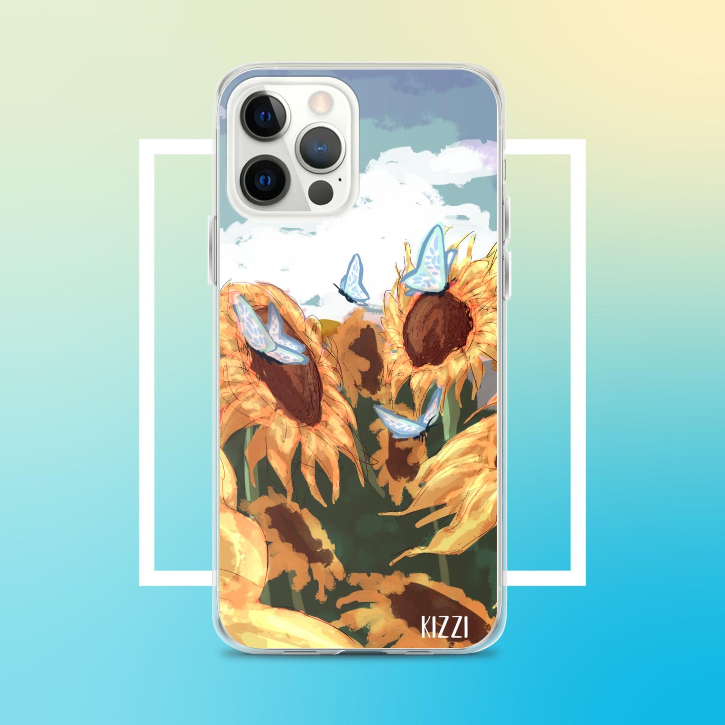 Sunflower Clear Case for iPhone®