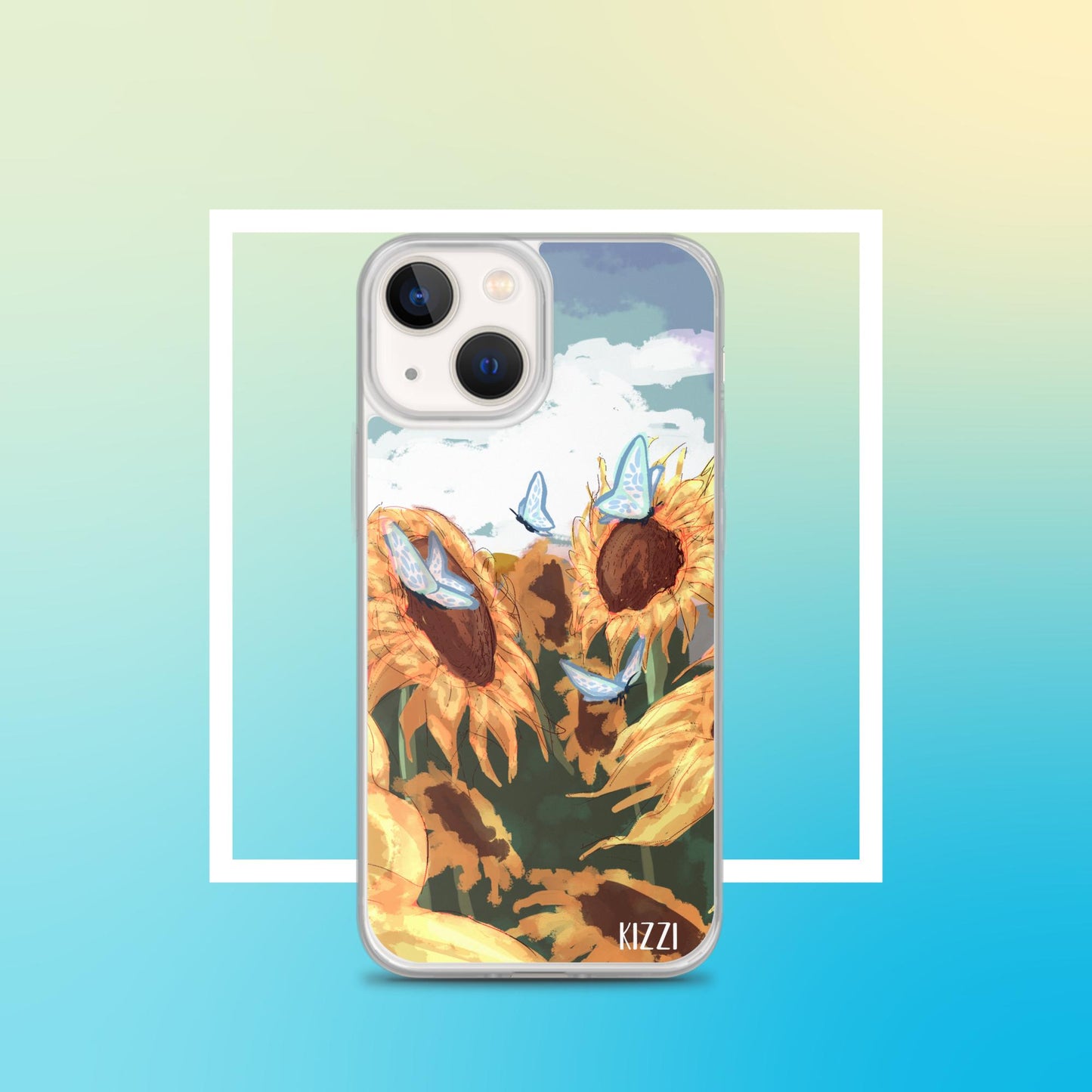 Sunflower Clear Case for iPhone®