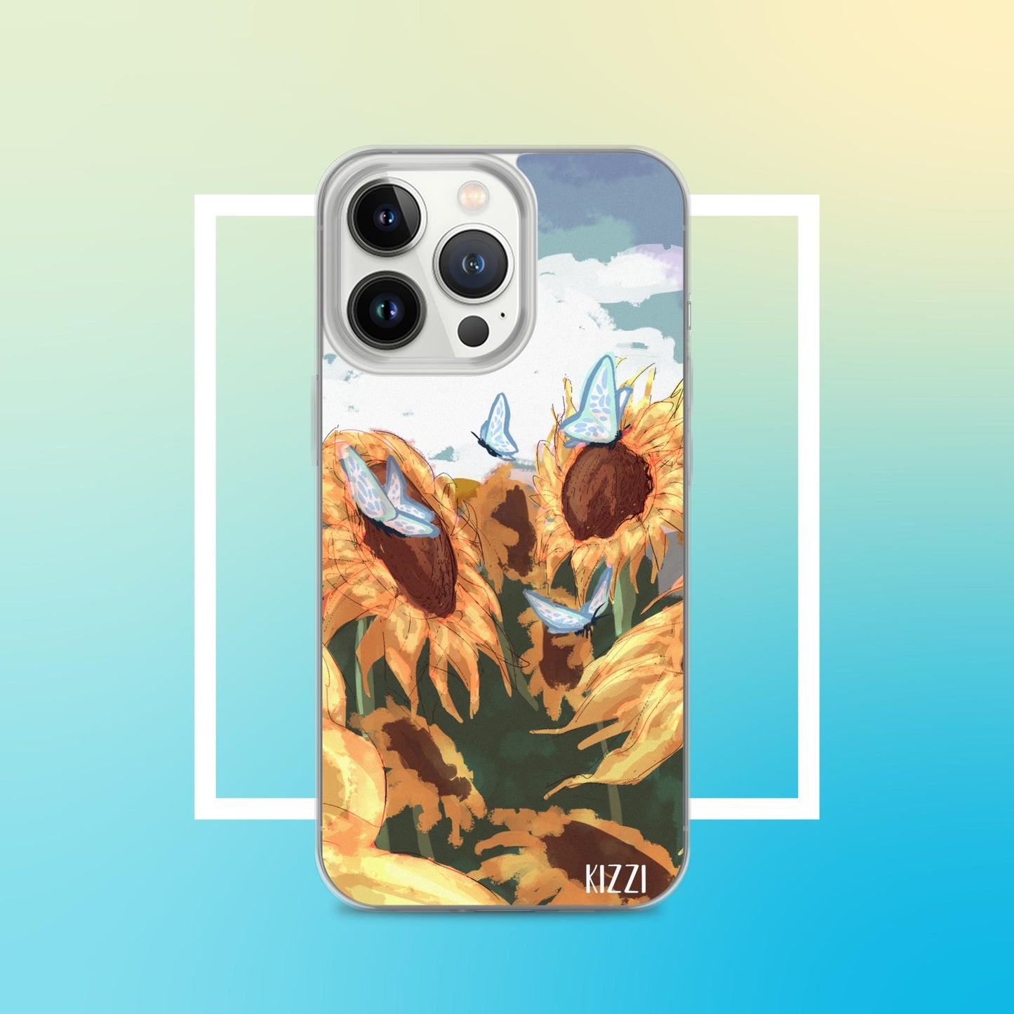 Sunflower Clear Case for iPhone®
