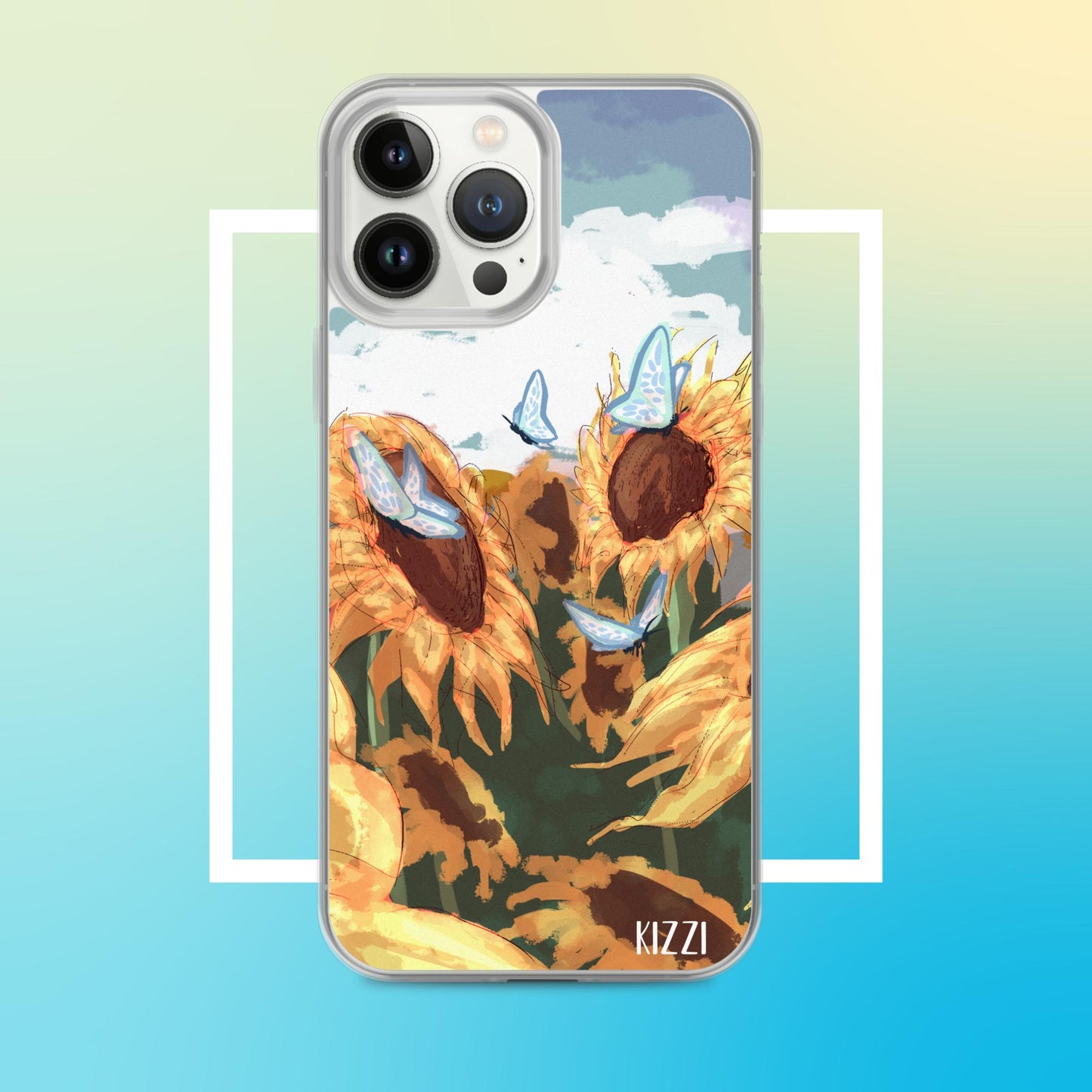 Sunflower Clear Case for iPhone®