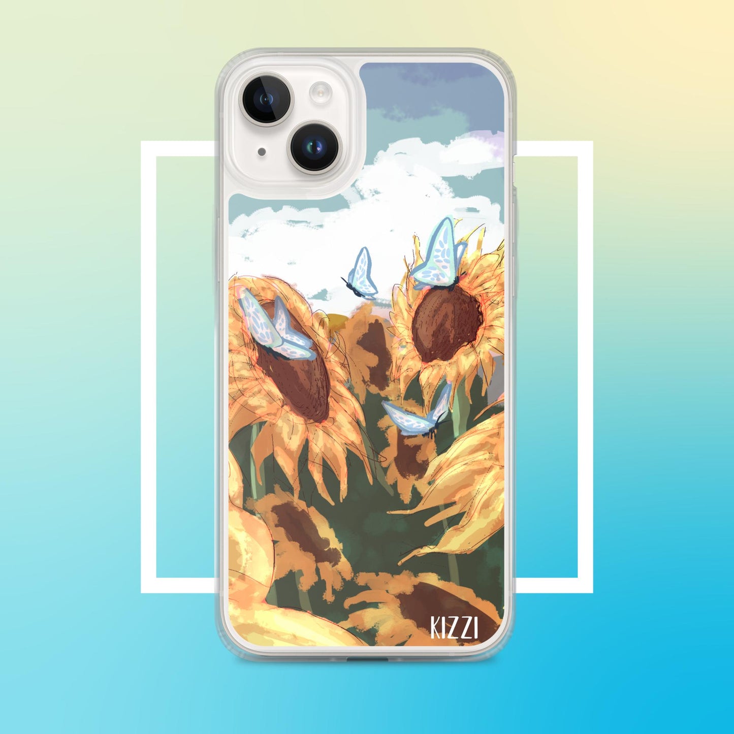 Sunflower Clear Case for iPhone®