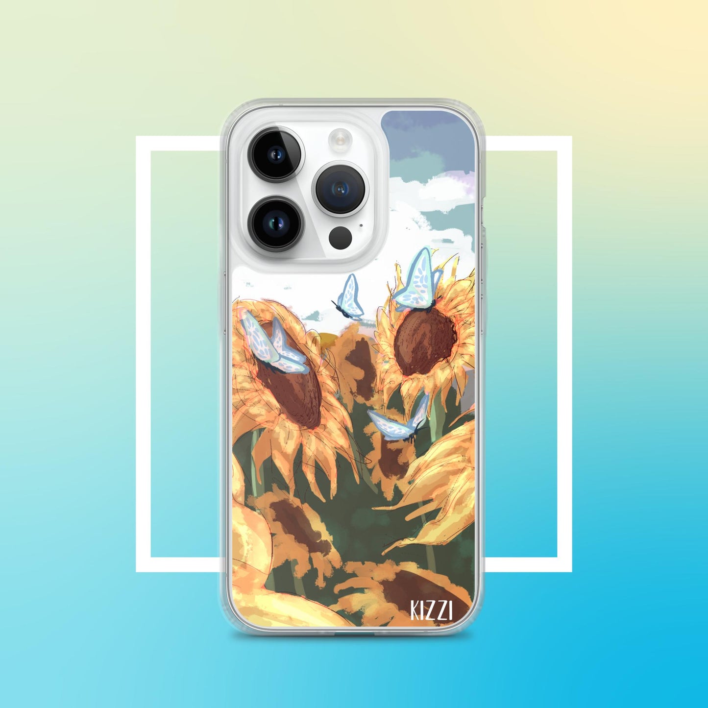 Sunflower Clear Case for iPhone®