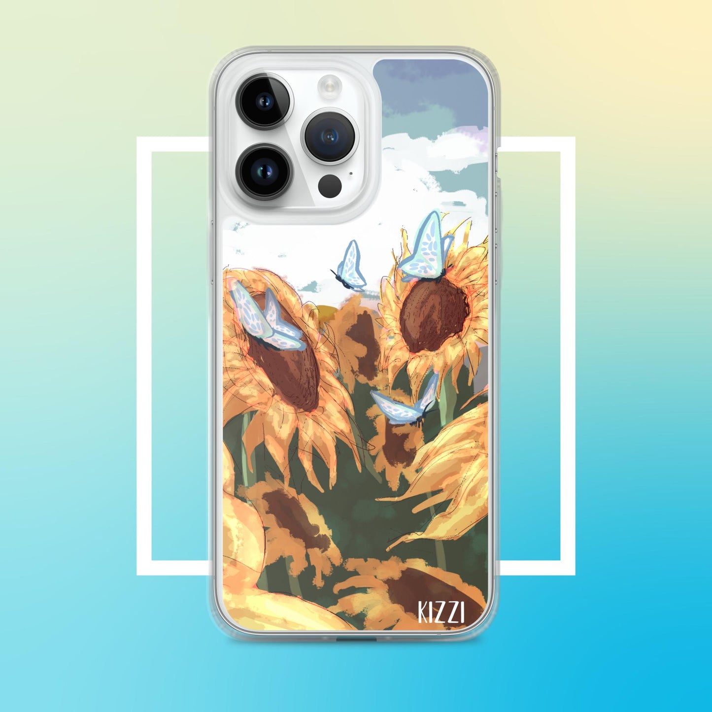 Sunflower Clear Case for iPhone®
