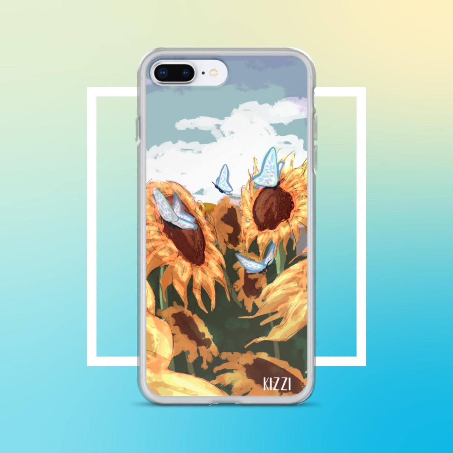 Sunflower Clear Case for iPhone®