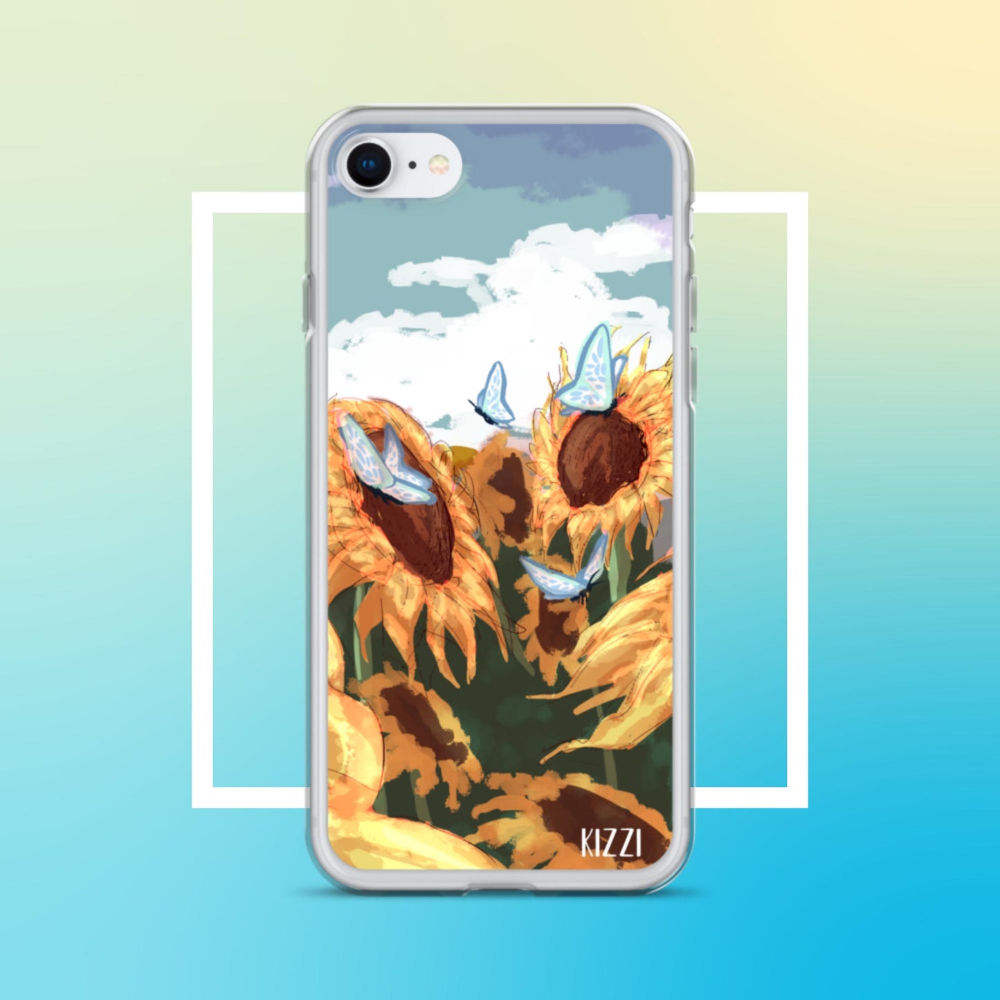 Sunflower Clear Case for iPhone®