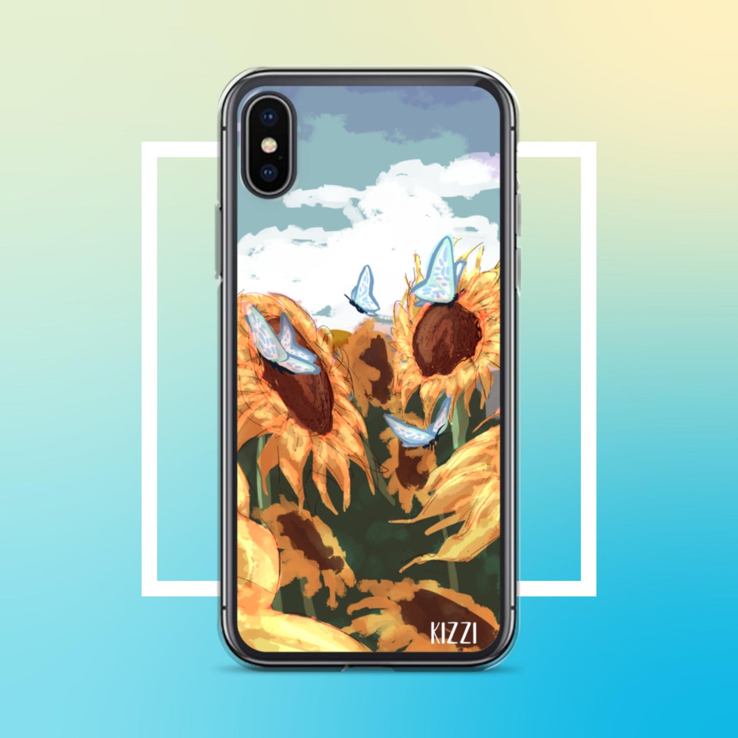 Sunflower Clear Case for iPhone®