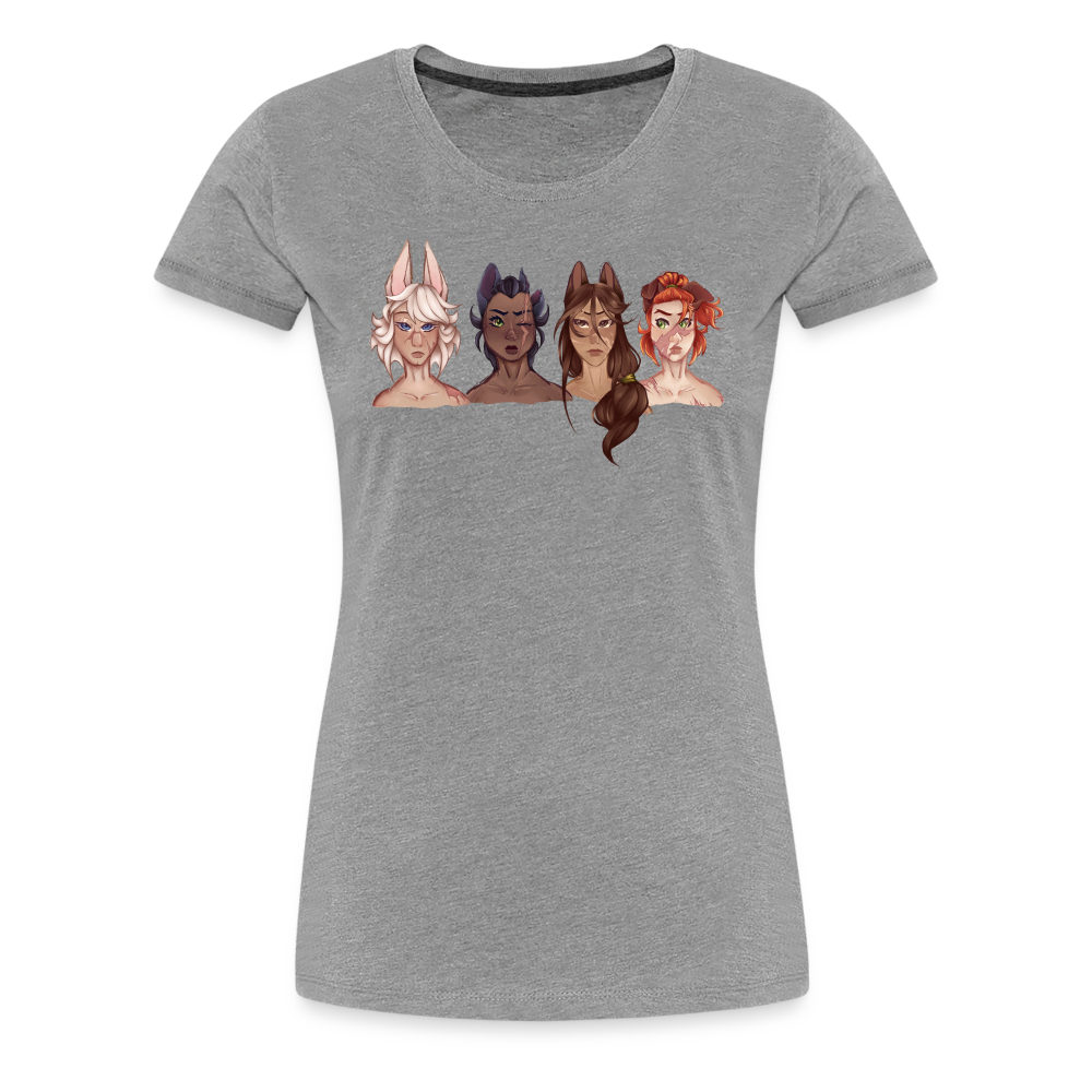 Women’s Premium T-Shirt - heather gray