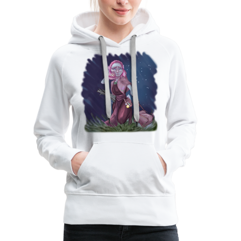 Original Concept Art Women’s Hoodie - white