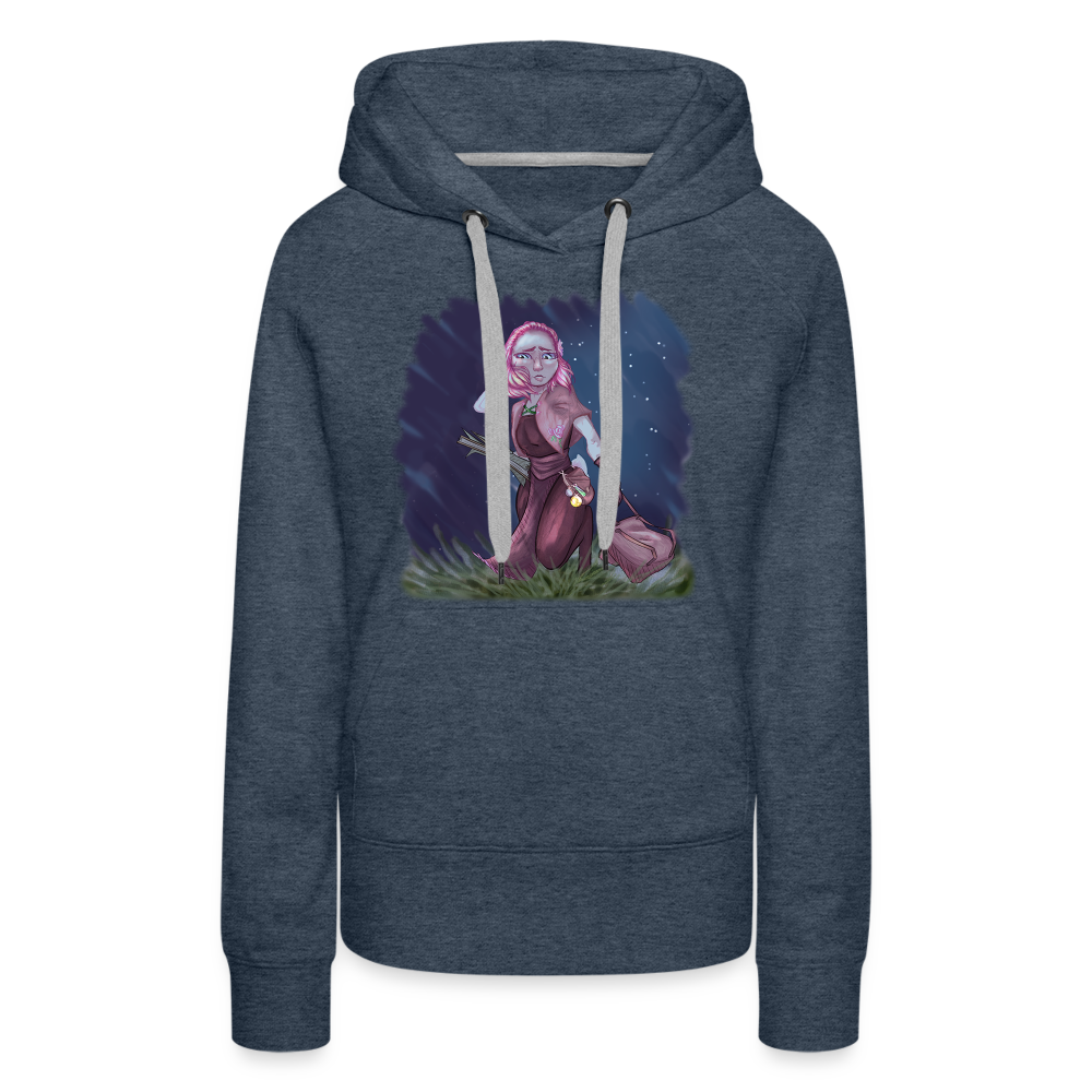Original Concept Art Women’s Hoodie - heather denim