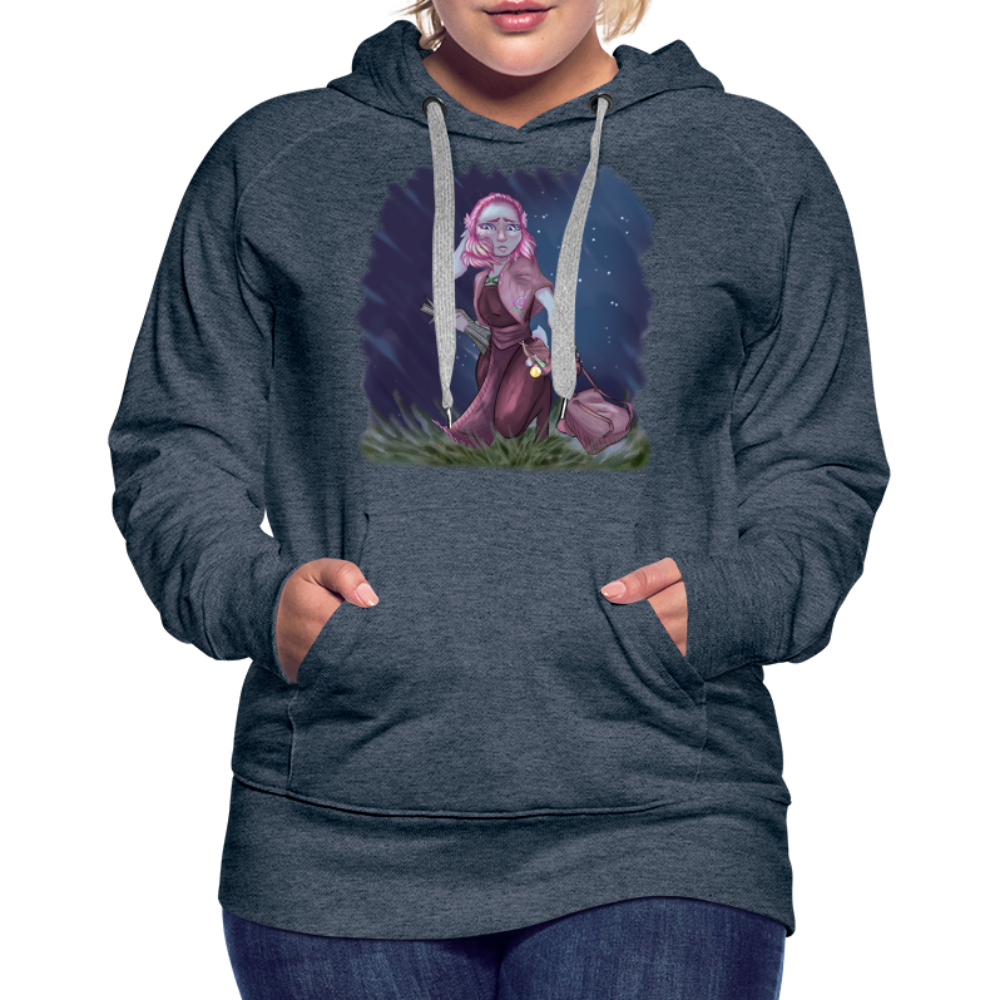 Original Concept Art Women’s Hoodie - heather denim